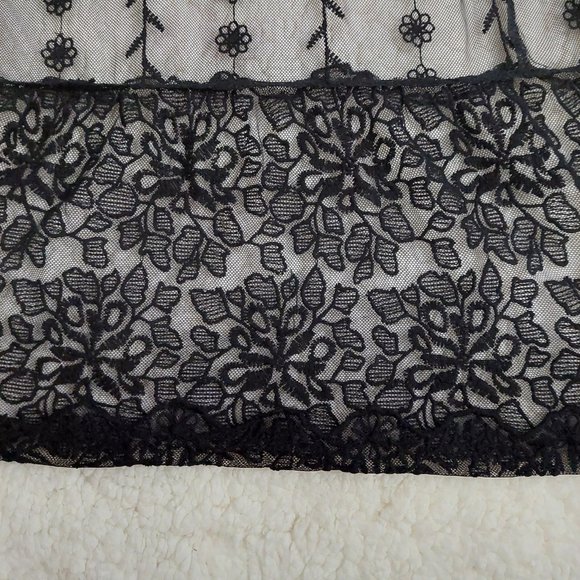 Black sheer Romantic dress from Zara - Picture 10 of 11